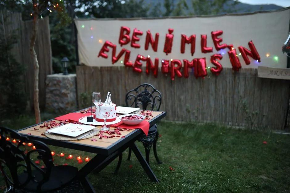 Evlilik Teklifi Organizasyon Hizmeti